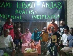 Ubaid-Anjas Dapat Dukungan Dari Koalisi Milineal Independen