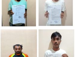 Empat Tahanan Yang Kabur dari Sel Polsek Mabsel Akhirnya di Tangkap