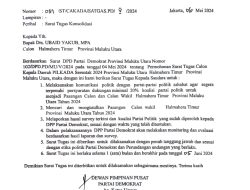 Ubaid Yakub Dapat Surat Tugas Konsolidasi Politik Dari DPP Demokrat