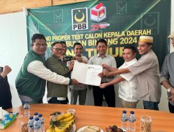 Ubaid-Anjas Resmi Kantongi Rekomendasi DPP PBB