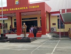 Sekda Haltim Pimpin Upacara Hut Bayangkara Ke – 78 Tahun 2024