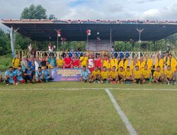 Peringati HUT RI Ke 79 Pemdes Cemara Jaya Buka Gawang Sedang Antar RT