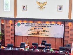 Pemda Haltim Menyampaikan KUA -PPAS APBD Tahun 2024 Dan Tahun 2025