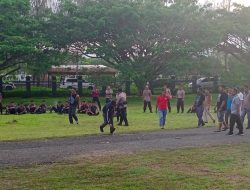 Jelang Pilkada 2024 Polres Haltim Siapkan 216 personel Sispamkota