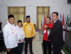 Pasangan Ubaid – Anjas Resmi Mendaftar di KPU Haltim