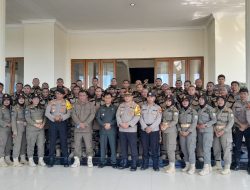 Tutup Diklat dan Pelatihan Dalmas, Bupati Ubaid Beri Apresiasi