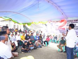 Kampanye Perdana Ubaid Anjas Optimis menang di Desa Foli.