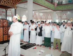 Pelaksanaan Shalat Idul Fitri 1446 H di Masjid Agung Iqra Kota Maba Berlangsung Hikmad