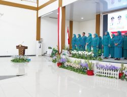 Bupati Kukuhkan dan Lantik Ketua dan Pengurus TP PKK Haltim