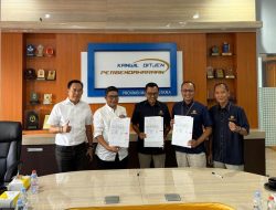 Sekda Haltim Hadiri Penandatanganan BAR Penyetoran Pajak Pusat