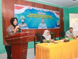 Polres Halteng Gandeng Siswa di Halteng Jadi Pelopor Keselamatan Berlalu Lintas