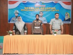 Satlantas Polres Halteng Bersama Jasa Raharja Ajak Pelajar Jadilah Pelopor Keselamatan Berlalulintas