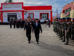 Hadiri Upacara Hari Bhayangkara Ke-79, Bupati Ubaid Yakub Ucapkan Apresiasi Ke Polres Haltim