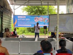 Pertama di Haltim, PT ANTAM Malut Inisiasi Pengelolaan Sampah Plastik