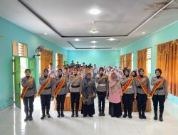 Dalam Rangka Hut Polwan Ke -77 Polres Halteng Gelar  Sosialisasi Rise And Speak Di SMAN 1 Halteng