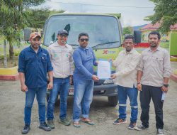 Dukung Layanan Kesehatan dan Kebersiahan, PT WBN Serahkan Ambulance dan Dump Truck ke Pemda Haltim