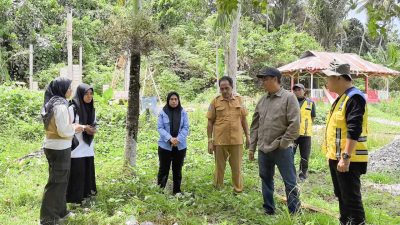 Bupati Tinjau Rencana Pebangunan Dapur Layanan MBG di Kecamatan Wasile Utara