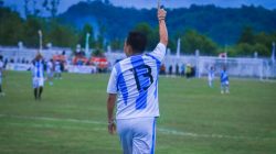 Cetak 2 Gol, RCH Bawa Tim Pemda Haltim Menang 2-0  Laga Exebisi Haltim Vs Halteng