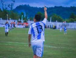 Cetak 2 Gol, RCH Bawa Tim Pemda Haltim Menang 2-0  Laga Exebisi Haltim Vs Halteng