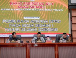 Anggota DPRD Halmahera Timur Sampaikan Hasil Reses Masa Sidang III Tahun 2025