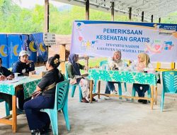 Sambut HUT Ke-14, DPD NasDem Haltim Gelar Pemeriksaan Kesehatan Gratis di Kecamatan Maba