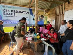 Puskesmas Buli dan ANTAM Gelar Pemeriksaan Kesehatan Gratis