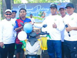 Ratusan Warga Wasile Incar 1 Unit Sepeda Motor Hadiah Utama Dorpryce