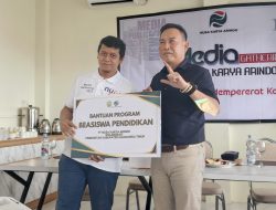 PT NKA Sinergi Dengan Pemda Haltim Salurkan Program Pendidikan