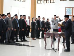 Lantik JPTP, Administrator, Pengawas dan Fusional, Bupati Ubaid Harap Tingkatkan Kinerja