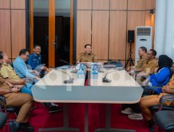 DPD KNPI Halmahera Timur Audiensi dengan Sekda, Bahas Persiapan Rapimpurda 