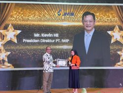 IWIP Raih Golden Leader JMSI Awards atas Komitmen Pengembangan SDM di Maluku Utara