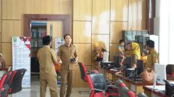 Gelar Sidak di Hari Ke Lima Ramadhan, Sekda Berikan Spirit ke Pegawai Haltim