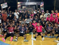 Kalahkan Kejari Haltim FC 3-0 di Partai Final, Pasmab Brimob FC Juara Fun Futsal Position 2026 