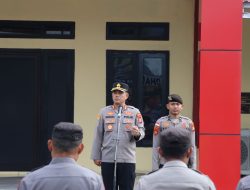 Jelang Operasi Ketupat 2026, Kapolres Haltim Cek Kesiapan dan Kesehatan Personil