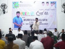 Hadiri Nuzul Quran di Toboino, Bupati; Perkuat Nilai Spiritual Masyarakat Haltim