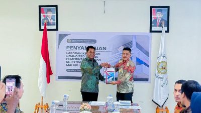 Serahkan LKPD Tahun 2025 Ke BPK RI Malut, Bupati Optimis Tahun Ini Pemkab Haltim Kembali Raih WTP