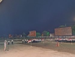 Sekda Haltim Pimpin Prosesi Api Semangat Bela Negara 