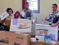 PT SDA Salurkan Bantuan Alat Kesehatan di Wilayah Kecamatan Maba