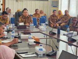 Bupati Haltim Pimpin Rakor Persiapan Audit LKPD 2025