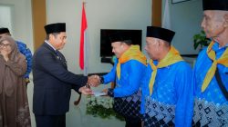 Bupati Buka Sosialisasi dan Lepas 9 CJH Halmahera Timur Musim Haji 2026