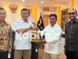 Kunker Ke Itjen ESDM, Bupati Haltim Koordinasi Persoalan Pertambangan