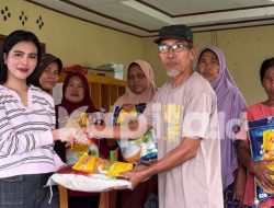 Ririn Buhang Tinjau Lokasi Banjir di Dorolamo, Salurkan Bantuan dan Janji Kawal Penanganan