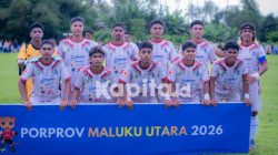 Sempat Unggul 2-0, Persihaltim Tumbang 2-3 dari Persihalsel di Porprov V Maluku Utara