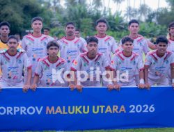 Sempat Unggul 2-0, Persihaltim Tumbang 2-3 dari Persihalsel di Porprov V Maluku Utara
