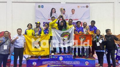 Taekwondo Haltim Raih 5 Medali Perak dan 4 Perunggu di Porprov V Malut, Mamat Jalil: Jadi Motivasi untuk Berbenah