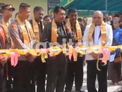 Bupati Ubaid Meresmikan Gedung Gereja Mawlang