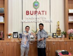 Bupati Haltim Terima Kunjungan Kepala PLN Sofifi, Bahas Rencana Pembangunan PLTS 28 MWp