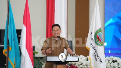 Buka Retret KNPI Haltim, Sekda Ricky: Pemuda Jangan Jadi Penonton Pembangunan