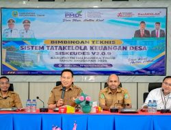 Buka Bimtek SISKEUDES V2.0.9 untuk 102 Desa, Sekda Haltim: Kuasai SISKEUDES untuk Perkuat Tata Kelola Keuangan Desa