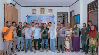 Reses Tiga Desa di Halmahera Timur , Moh. Kandung alias Sinen Serap Aspirasi Warga